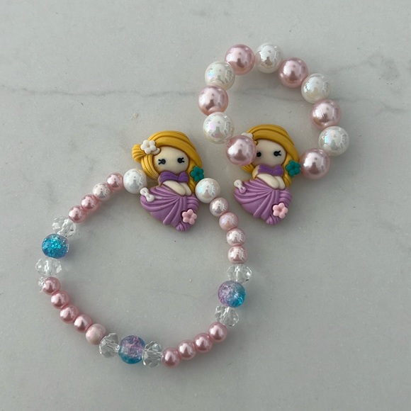 Mommy & Me Princess Friendship Bracelets (2) - Picture 1 of 4